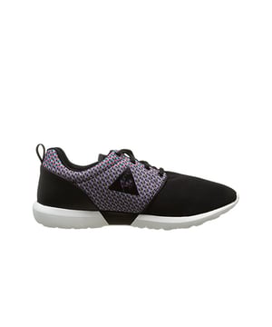 Le Coq Sportif Dynacomf Geo Jacquard Black Synthetic Mens Entrenadores 1610446