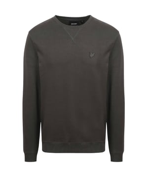 Bleiben Sie bequem und stilvoll mit dem dunkelgrauen Pullover-Sweatshirt der Marke Lyle & Scott. Dieser aus 100 % Baumwolle gefertigte Kapuzenpullover fallt der Gro�e entsprechend aus und tragt das charakteristische Lyle & Scott-Markenlogo auf der Brust. Noch nie hat es so gut ausgesehen oder sich so gut angefuhlt, ein Statement abzugeben!, Dunkelgrauer Pullover von Lyle & Scott, hergestellt in Indien, 100 % Baumwolle, Markenlogo auf der Brust, Pullover im Kapuzenstil., normale Passform, fallt gro�engetreu aus, Markenaufnaher vorne links auf der Brust. , Stil: ML424TON W635