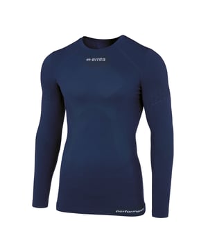 Especificaciones: Camiseta térmica de manga larga y cuello redondo ideal para actividades deportivas al aire libre en los meses de invierno. Cuenta con inserciones tridimensionales en la parte superior que ayudan a mantener la piel seca y el cuerpo caliente durante los entrenamientos. Confeccionado en tejido transpirable y de secado rápido, ajuste ceñido con efecto segunda piel para crear un mayor aislamiento térmico. Uso: Deporte al aire libre Ajuste: Ajustado