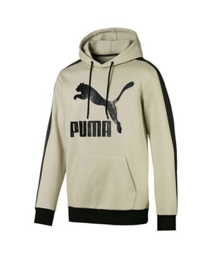 Puma Luxe Pack Long Sleeve Pullover Beige Mens Hoodie 596739 32
