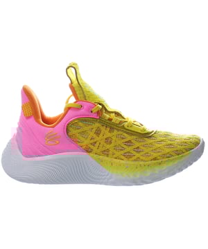 Under Armour Curry Flow 9 Sesame Street Lace-Up Yellow Kids Entrenadores 3024249_702