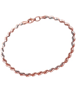 9K (375) rosé- en witgoud: 1,5 gram