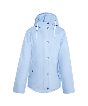 Der winterfeste Jacke von ICEBOUND gibt Ihnen an kühlen Tagen ein gutes Gefühl. Das beschichtete Material verfügt über einen soften Griff und kann auch problemlos einen Regen- oder Schneeschauer abhalten. Dank des synthetischen Füllmaterials ist für Wärme gesorgt, während die Kapuze mit Tunnelzug und Kordel sowie der verdeckte Reißverschluss für zusätzlichen Schutz bereit steht. Ergänzt wird das Design durch die schrägen Pattentaschen.  Jacket
