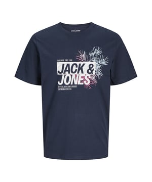 Dit T-shirt is de perfecte mix van eenvoudig ontwerp en opvallende details. De normale pasvorm en klassieke ronde hals met een subtiele geribbelde bies zorgen voor een tijdloze pasvorm die in elke situatie indruk zal maken. De opvallende print op de voorkant geeft het shirt een modern karakter en maakt een stijlvol statement. Dankzij de hoogwaardige materialen is het de hele dag comfortabel om te dragen. Een veelzijdige metgezel die comfort en stijl moeiteloos combineert!