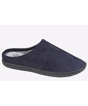 Treat your feet to sumptuous comfort with these Zedzzz Alex mule slippers, boasting a soft microfibre upper, a faux wool lining, and a durable rubber outsole.
- Microfibre upper
- Slip on design
- Faux fur lining
- Textile Covered TPR Sole