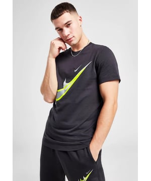 Nike Sportswear Mens T Shirt. Cotton Jersey Tee. - .
Ribbed Crew Neck and Short Sleeves. Embroidered, Graphic Print Multi Swoosh and Nike Logo. - .
Standard Fit for A Relaxed, Easy Feel. - .
This T Shirt Offers You all day Comfort. - .     
Crew Neck, Short Sleeves. - . 
Using Soft Cotton for a Fell that’s ideal as a layer or on its own.