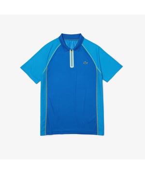Performance & Assets Players The player’s offer is the perfect outfit to perform on court. It’s a mix of heritage’ Lacoste design and technical fabrics. Regular fit: natural ease on body Team Lacoste Players' polo dedicated to ATP tournaments New light piqué knit for a maximum of comfort during your matches under high temperatures Functional mesh panels at sides and back for breathability Ultradry property : moisture management performance you need to play at your best Eco responsible fabric : recycled polyester Contrasted flat seams in order to reduce skin irritation when you play New green silicone crocodile New grand tournament Lacoste wording at back neckline with herringbone effect