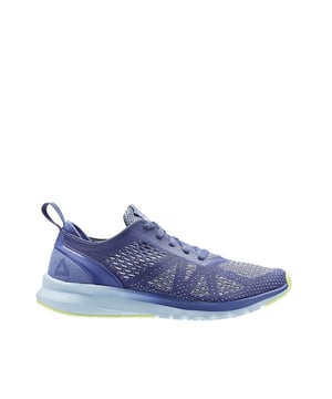 Reebok imprime clip suave ultk púrpura sintética para mujeres entrenadores bs5135