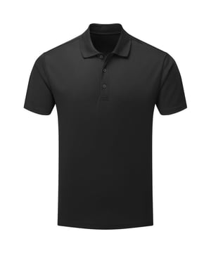 100% gerecycleerd polyester. Stof: Garen gesponnen. Ontwerp: Eenvoudig. Halsuitsnijding: Geribde kraag, Omgeslagen kraag. Mouwtype: Korte mouwen. Knoopsluiting met 3 knopen, zijsplitten. Stoftechnologie: Ademend, vochtafvoerend. 160 g/m². Duurzaamheid: Milieuvriendelijk, Gemaakt van Gerecycleerde Materialen, Sedex. Duurzame materialen.