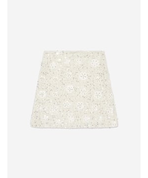 Introducing the exquisite Girls Sequin Embroidered Skirt in White from mama luma, a dazzling addition to any girl's wardrobe for AW2024! Here are the standout features that make it an essential:‚ Luxurious Design: Crafted with sparkling sequins &amp; delicate embroidery for an enchanting look.‚ Elegant White Hue: A pristine white colour that offers a sophisticated and timeless charm.‚ Premium Fabric: Constructed from top-tier materials ensuring comfort &amp; durability.‚ Versatile Style: Perfect for festive events or stylish everyday wear.Elevate your little one's fashion game with this stunning skirt by mama luma. Order now and let her shine like never before!