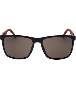 Tommy Hilfiger Blauw Zonnebril, Lensbreedte = 57mm, Neusbrugbreedte = 17mm, Arm Lengte = 145mm, Zonnebril, Zonnebril Etui, Reinigingsdoekje en Onderhoudsinstructies allemaal inbegrepen, 100% bescherming tegen UVA- & UVB-zonlicht en voldoet aan de Britse norm EN 1836:2005, Blauwe Zonnebril