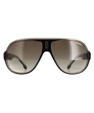 Carrera Aviator unisex black gold brown gradient speedway/n carrera son un nuevo modelo en gafas de sol carrera en la forma clásica de aviador con una actualización moderna retro en este marco de acetato grueso
