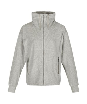 93% Polyester, 7% Elastaan. Stof: Geribd, Velours. Ontwerp: Logo. 230gsm. Stoftechnologie: Duurzaam, slijtvast. Verstelbare kraag met trekkoord. Type mouw: Dropmouw, Lange Mouw. Manchet: Gemonteerd. Halslijn: Staande Kraag. Zakken: 2 onderste zakken, ritssluiting. Bevestiging: Volledige ritssluiting. Zoom: Gevormd. 8 UK: 32 in. 10 VK: 34 in. 12 VK: 36 in. 14 VK: 38 in. 20 VK: 45 in. 18 VK: 43 in. 16 VK: 40 in.