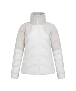 Shell: Polyamide, Polyester. Voering: 100% polyester. Stof: Verbluffend. Ontwerp: Kleurenblok, Effen. Halslijn: Kapitein. Mouwtype: Met lange mouwen. Kapkenmerken: Trekkoord, Ritssluiting. Zakken: 2 Zijzakken, Rits. Bevestiging: Volledige ritssluiting. 8 VK: 36 in. 10 VK: 38 in. 12 VK: 40 in. 14 VK: 42 in. 18 VK: 46 in. 16 VK: 44 in.