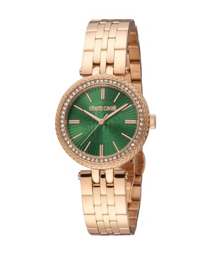 RC5L031M0075 Roberto Cavalli 4894626190278 Womens Quartz Stainless Steel Dark Green Stainless Steel 5 ATM 30 mm Watch