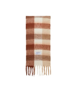 Echarpe Guess Cashmere Damen Braun Polyester. Authentisches Accessoire der Marke Guess - Streetwear/Sportswear-Design von Guess - Fashion für Frauen, perfekt für den Alltag - Die braune Echarpe von Guess lässt sich ideal mit dem Rest Ihrer Garderobe kombinieren - bequeme Polyester-Qualität - klassisch - Kaschmir -