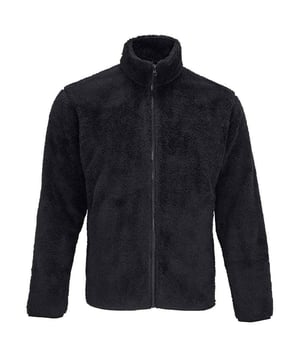 Material: 70% recyceltes Polyester, 30% Polyester. Stoff: Flauschig, Polar Fleece, Soft Touch, Stretch. Design: Einfarbig. 275gsm. Bündchen: Gebunden, elastisch. Kinnschutz, Metallreißverschluss, Nackenband, Tag Free. Ärmel-Typ: Langärmelig. Ausschnitt: Stehkragen. Taschen: 2 Fronttaschen. Verschluss: Durchgehender Reißverschluss. Saum: Gebunden, elastisch. Nachhaltigkeit: ACCORD, Amfori, BSCI, Fair Wear Approved, Öko-Tex Standard 100 Certified, PETA-Approved Vegan, Nachhaltige Materialien.