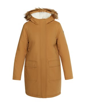 Der lässige wattierte Winterparka von DreiMaster Vintage überzeugt in vielerlei Hinsicht: Seine entspannte Silhouette, das angenehme Baumwollmaterial und das kuschelig weiche Fake Fur Innenfutter sorgen für eine ideale Winter-Performance. XL-Pattentaschen mit Druckknopf, eine Kapuze mit abnehmbarem Webpelz sowie der verdeckte Reißverschluss setzen finale Akzente.  Winterparka