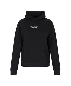 Ontdek ultiem comfort met deze klassieke hoodie, ontworpen voor dagelijks gebruik. Lange mouwen en een comfortabele capuchon zorgen voor warmte en stijl. Geribde manchetten zorgen voor een goede pasvorm en een kangoeroezak zorgt voor extra functionaliteit. Het logo van het merk is op de voorkant geborduurd, wat karakter aan het sweatshirt geeft. Wij raden dit model aan aan liefhebbers van minimalisme en casual stijl.  Sweatshirt