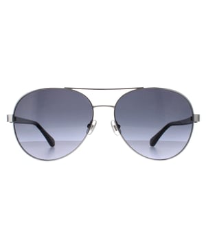 Las gafas de sol Kate Spade Aviator Womens Palladium Dark Grey Gradient Averie/S están fabricadas en metal de alta calidad, lo que garantiza su durabilidad y comodidad para el uso diario. Las lentes ofrecen una excelente protección UV, protegiendo tus ojos de los rayos nocivos. Adornadas con el emblemático logotipo de Kate Spade en las patillas, estas gafas de sol desprenden una sensación de lujo y encanto, lo que las convierte en la elección ideal para quienes buscan ir a la moda.