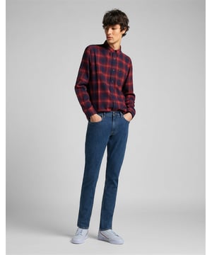 Lee uke Moto Greylim Tapered, 98% Katoen, 2% Elastane