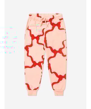 Introducing the Girls Organic Cotton Bow Print Joggers from Mini Rodini, a vogue essential in every girl's wardrobe. Synthesizing high-end style and luxury comfort impeccably, here are the key features: Chic design: Adorned with a stylish bow print, it enhances the overall visual appeal, making your girl the centre of attention. Optimum Comfort: Fabricated from superior organic cotton, these trendy joggers provide peerless comfort for your little fashionista's daily activities. Revamp your girl's wardrobe with these stand-out joggers from Mini Rodini in vibrant colours. Get now to let your precious one stride with a chic style statement!