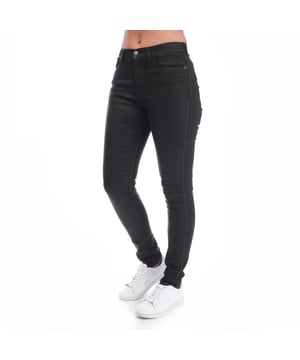 Dames Emporio Armani J20 Skinny-Fit Jeans.- Skinny fit.- Merklogo.- Ritssluiting.- Riemlussen.- 5 pocket stijl.- 91% katoen 7% elastomul tiester 2% elastan.- Ref: 6H2J202D8P0005