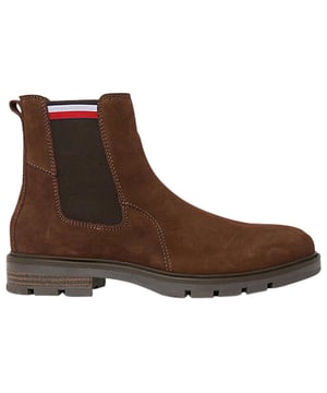 
Tommy Hilfiger schoenen voor hem. De schoenen zijn gemaakt van hoogwaardig leer. De schoen heeft een EVA binnenzool, wat zorgt voor een lekkere demping.