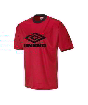 The Umbro Short Sleeve Crew Neck Men's Graffiti T-Shirt is a stylish and urban-inspired piece that adds an edgy flair to your casual wardrobe. This t-shirt features a unique graffiti design, making it a standout choice for those who appreciate bold and expressive fashion.

The t-shirt is crafted with a short sleeve and crew neck design, providing a classic and timeless silhouette. The comfortable fit and relaxed cut ensure ease of movement and a laid-back feel, making it ideal for everyday wear.

Made from high-quality materials, this t-shirt offers both comfort and durability. The fabric is soft to the touch, ensuring a pleasant wearing experience, while its sturdy construction ensures longevity, allowing you to enjoy this stylish piece for a long time.

The standout feature of this t-shirt is its graffiti-inspired design. The vibrant and dynamic artwork adds a streetwear vibe to your outfit, making a statement wherever you go. The graffiti motif is artfully displayed on the front of the shirt, creating an eye-catching centerpiece.

Whether you pair it with jeans, shorts, or joggers, the Umbro Graffiti T-Shirt is a versatile choice that allows you to express your unique style. It is suitable for casual outings, social gatherings, or simply when you want to add a touch of urban-inspired fashion to your look.

Embrace your individuality with the Umbro Short Sleeve Crew Neck Men's Graffiti T-Shirt. Its combination of comfortable fit, durable construction, and striking design will make it a favorite in your wardrobe, elevating your casual style to new heights.