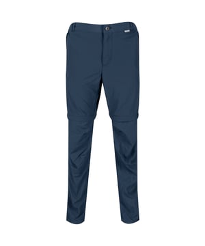 Materiaal: 100% lichtgewicht polyamide stof. Duurzame waterafstotende afwerking. Snel droog. Vouwvast. Deel elastische taille. Multi-pockets. Afritsbare benen - om te zetten in een korte broek. Trekkoord bij beenzomen.
