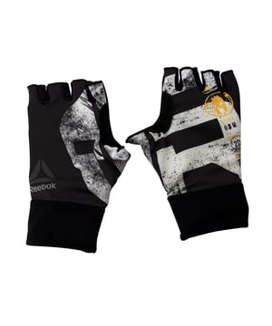 Reebok Spartan Race Race Fingerless Running Unisex Fitnesshandschuhe Schwarz BK2524