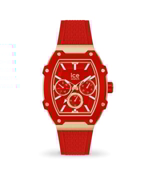 Diese Ice Watch Ice Boliday - Passion Red Multi Dial Uhr für Frauen ist das perfekte Zeitmesser, um sie zu tragen oder zu verschenken. Ihr mehrfarbiges Tonneau-Gehäuse in Kombination mit dem bequemen roten Silikonarmband sorgt dafür, dass Sie dieses atemberaubende Zeitmessgerät ohne Kompromisse genießen können. Angetrieben von einem hochwertigen Quarzwerk und bis zu 5 bar wasserdicht, wird Ihre Uhr weiterhin ticken. Diese Uhr mit einem super weichen Silikonarmband verleiht all Ihren Outfits einen Hauch von lebhaftem Stil! Diese Multi-Dial-Uhr verfügt über eine Kalenderfunktion: Tag-Datum, 24-Stunden-Anzeige, leuchtende Zeiger und leuchtende Ziffern. Hochwertiges rotes Silikonarmband mit einer Länge von 19 cm und einer Breite von 19 mm mit einer Schnalle. Gehäusemaße: 35 x 45 mm, Gehäusehöhe: 11 mm, Gehäusefarbe: mehrfarbig und Zifferblattfarbe: rot.