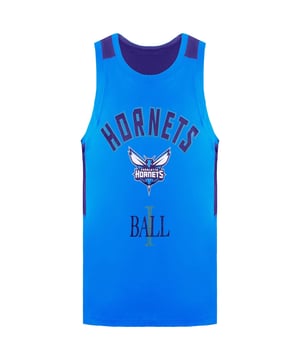 Show off your support for one of the NBAâ€™s rising stars with the NBA Charlotte Hornets LaMelo Ball Men's Vest. Designed for fans who appreciate both style and performance, this vest is perfect for wearing during workouts, games, or casual outings. 
Key Features: 
-Official Team and Player Graphics: 
Features the Charlotte Hornets' logo and LaMelo Ballâ€™s name and number 1, showcasing your fandom with authentic team and player branding. 
-Premium Fabric: 
Made from a high-quality, lightweight polyester blend that ensures both durability and comfort for all-day wear. 
-Breathable and Moisture-Wicking: 
Equipped with breathable, moisture-wicking technology to keep you cool and dry, ideal for intense workouts or outdoor activities. 
-Athletic Fit: 
The sleeveless design offers an athletic fit that allows for a full range of motion, making it perfect for basketball, training, or casual wear. 
-Durable Construction: 
Reinforced stitching and high-quality materials ensure the vest withstands regular wear and frequent washing, maintaining its shape and colors. 
-Comfortable Design: 
Features a tagless neckline and smooth interior, enhancing comfort and reducing irritation during wear. 
Embrace your support for LaMelo Ball and the Charlotte Hornets with this Menâ€™s Vest, blending sporty functionality with team pride. Itâ€™s a great addition to any fanâ€™s wardrobe for both active and casual settings.