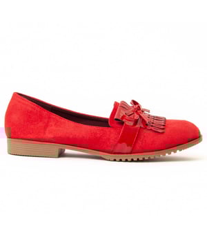 Mocasín casual para mujer. Calce cómodo. Fabricado con materiales veganos. Fabricado por otras marcas para nuestra marca.