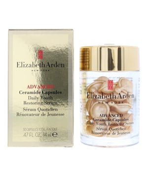 The Elizabeth Arden Advanced Ceramide Capsules Daily Youth Restoring Serum is a magically potent and pure anti aging treatment. The serum is a triple powered capsule thanks to the blend of Ceramide Lipid complex, Botanical complex technology and Tsubaki Oil. When used it helps to enhance to revitalise the texture of skin, support the radiance of skin, support natural collagen, reduces fine lines and wrinkles, enhances hydration and soothes and softens the skin making it the complete product for skin care. The Elizabeth Arden Advanced Ceramide Capsules Daily Youth Restoring Serum is lightweight, silky to the touch and has a delightful fragrance making it a joy to use, as well as having such great results.