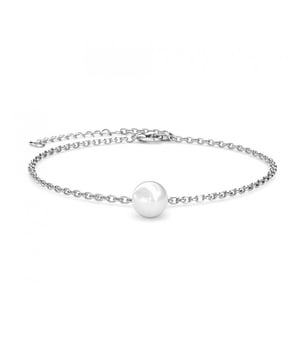 Minimalistisches Design, um die Perle zur Geltung zu bringen. Das Kristall-Perlenarmband ist ideal für das tägliche Tragen. Es ist das perfekte Geschenk, wenn Sie alles geben wollen.