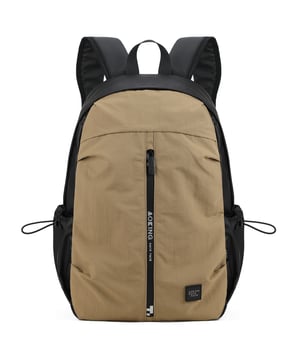 Unisex-Rucksack mit Reißverschluss. eine offene Innentasche. Eine Vorderseite mit Reißverschluss und zwei offene Seitentaschen. fehlender Schultergurt. im Stoffgriff. Innenfächer. RucksackUnisex-Außenmaterial, innen mit Polyester gefüttert. Maße: 31x17x44 cm. Modeprodukt