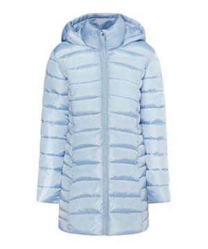 Starten Sie glänzend in die Wintersaison und machen Sie die wattierte Steppjacke von ICEBOUND zu Ihrem Begleiter. Das schimmernde Obermaterial verleiht der Jacke eine tolle Optik, während die mit synthetischem Füllmaterial ausgestatteten Kammern für eine ideale Isolierung sorgen. Der hohe Stehkragen ist ebenfalls gefüttert und eine Kapuze schützt vor Wind und Nässe. Seitliche Reißverschlusstaschen runden das Design ab.  Parka