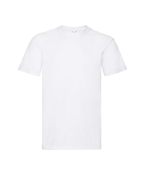 100% Katoen. Stof: Fijn gebreid garen. Ontwerp: Eenvoudig. Hals: Crew Neck. Mouwtype: Korte mouwen. Uitgesneden label, Onderhoudsvriendelijk, Vormvast, Getapete schouders, Tweelingnaaldszoom, Tweelingnaaldshals, Tweelingnaaldsmouwen. 190gsm. Duurzaamheid: Amfori, Better Cotton Initiative, BSCI, Fair Labor Association, Gebruikt geen kinderarbeid of gedwongen arbeid, Oeko-Tex Standaard 100 gecertificeerd, WRAP gecertificeerd.