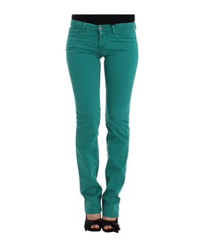 Brandnew met labels  
100% Authentieke CNC Costume National jeans  
Materiaal: 98% katoen 2% elastan  
Kleur: Groen  
Model: Recht  
Logo details  
Originele labels en winkeltas inbegrepen