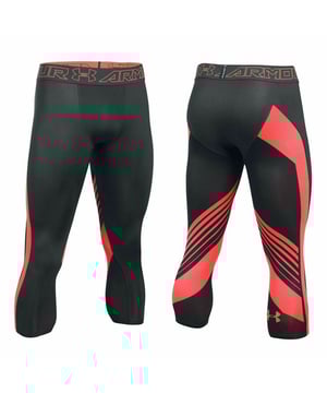 Engineered elastic waistband with ARMOUR wordmark. UA CoolSwitch uses an exclusive coating on the inside that pulls heat away from your skin, making you actually feel cool & able to perform longer.