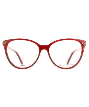 Kate Spade Cat Eye Womens Black Thea  Glasses are a bold cat eye style crafted from lightweight acetate. Kate Spade's emblem features on the slender temples for brand authenticity.
