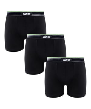 Prince Performance Range 3 Pack Black Mens Boxers MUXPR058