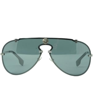 Versace VE2243 10016G Silberne Sonnenbrille.