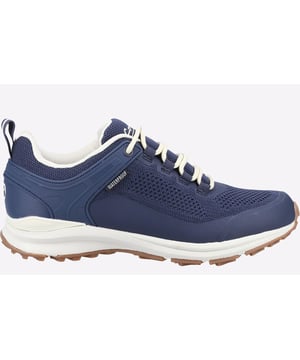 Compton ladies hiking trainer has superior grip for muddy trails. The upper is eco-conscious being made from 85% of rPET (recycled plastic bottles). The EVA footbed gives you extra comfort.
85% recycled PET upper
Waterproof breatheable membrane
EVA footbed
Rubber outsole