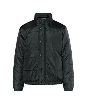 Licht, gewatteerd en met een zachte glans presenteert Mo dit gewatteerde blousonjack voor het komende herfst-winterseizoen. De hoge opstaande kraag biedt bescherming, evenals de verborgen ritssluiting met drukknoopsluiting. De elastische manchetten zorgen voor een ideale pasvorm en zorgen voor de finishing touch.  Jas