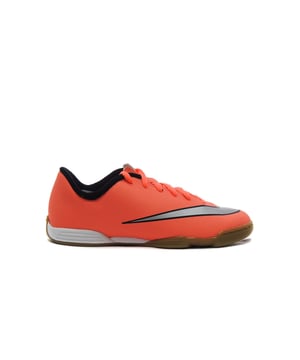 Nike Mercurial Vortex II IC Laceup Orange Synthet Kids Football Boots 651643 803