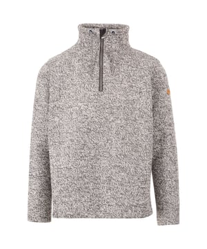 Buitenmateriaal: 60% Polyester, 40% Acryl. Voering: 100% polyester. Stof: Bonded Fleece, Geborsteld rugfleece, Gebreid. Ontwerp: Textuur. 490gsm. Binnen stormklep. Mouwtype: Met lange mouwen. Halslijn: Staande Kraag. Bevestiging: halve rits.