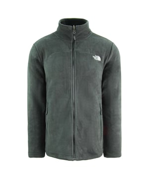 The North Face TKA 200 Zip Up Fleece Black Mens Sports Jacket NF0A366LJK3