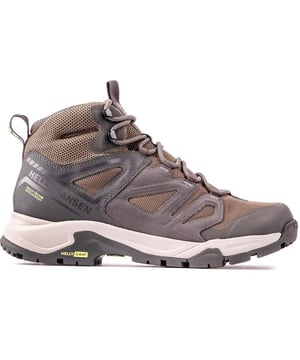 Sube las montañas con estos zapatos técnicos para caminar con la agilidad de un corredor de senderos y la estabilidad. Agarre e impermeabilidad para terrenos más accidentados. El Stalheim de Helly Hansen es un calzado de senderismo de corte medio bien acolchado. Totalmente impermeable. con la membrana impermeable/transpirable HELLY TECH® de HH. Esta bota cuenta con el protector HH Pro-Guard. Zancada flotante HH. un sistema de tracción multidireccional y HH Surround-Grip. sólo por nombrar algunas de las características de rendimiento de HH. para mantenerte seguro en todo terreno y en todo tipo de condiciones.